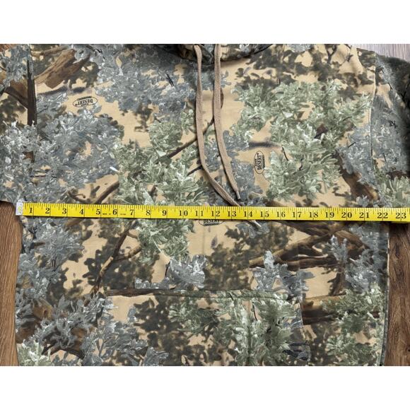 King's Desert Shadow Hoodie Sweatshirt Kangaroo Pocket Hunting Men's Size‎ M EUC - Picture 4 of 10
